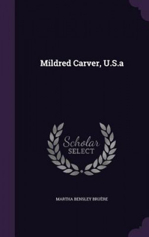 Buch MILDRED CARVER, U.S.A MARTHA BENSL BRU RE