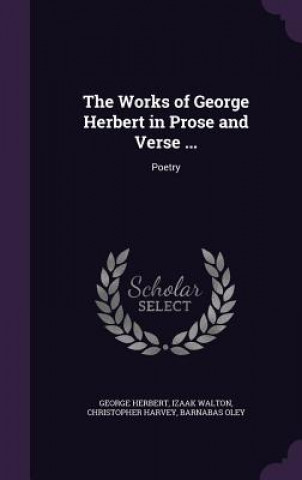 Libro Works of George Herbert in Prose and Verse ... George Herbert