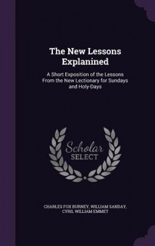 Kniha New Lessons Explanined Charles Fox Burney