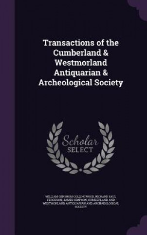 Kniha Transactions of the Cumberland & Westmorland Antiquarian & Archeological Society William Gershom Collingwood