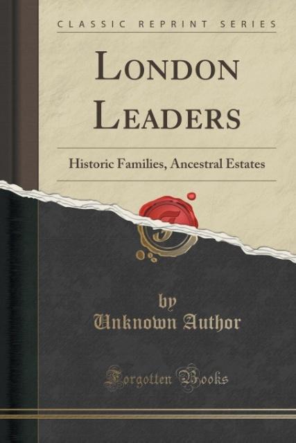 Книга London Leaders Unknown Author