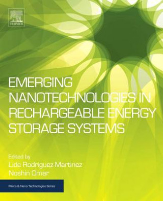 Kniha Emerging Nanotechnologies in Rechargeable Energy Storage Systems Lide Rodriquez-Martinez