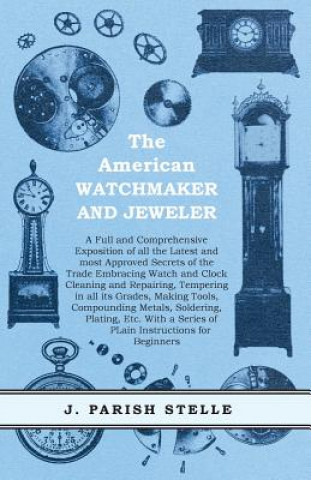 Carte AMER WATCHMAKER & JEWELER - A J. Parish Stelle