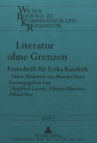 Kniha Literatur ohne Grenzen Siegfried Loewe