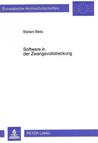 Kniha Software in der Zwangsvollstreckung Styliani Bleta