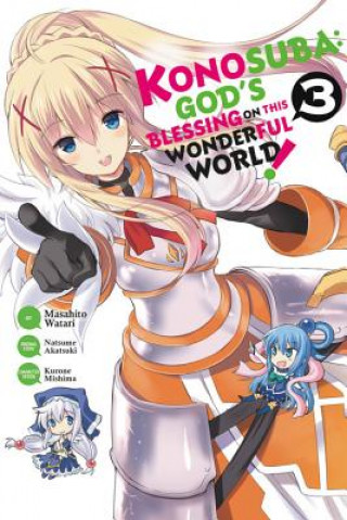 Carte Konosuba: God's Blessing on This Wonderful World!, Vol. 3 (manga) Natsume Akatsuki