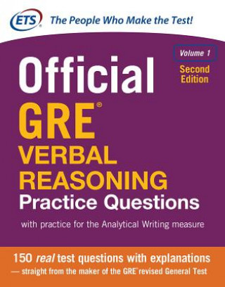 Kniha Official GRE Verbal Reasoning Practice Questions, Second Edition, Volume 1 Educational Testing Service