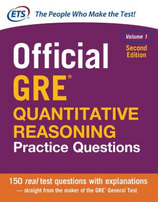 Könyv Official GRE Quantitative Reasoning Practice Questions, Second Edition, Volume 1 Educational Testing Service