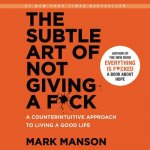 Hanganyagok SUBTLE ART OF NOT GIVING A  5D Mark Manson