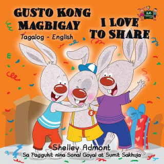 Kniha Gusto Kong Magbigay I Love to Share Shelley Admont