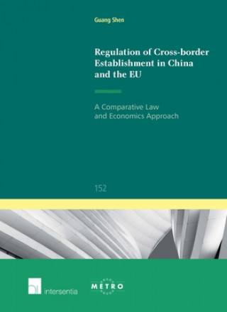 Книга Regulation of Cross-Border Establishment in China and the EU 