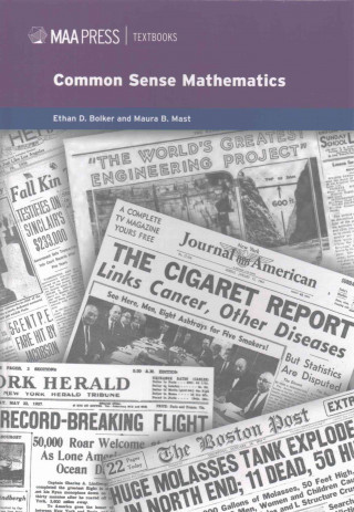 Kniha Common Sense Mathematics Ethan D. Bolker