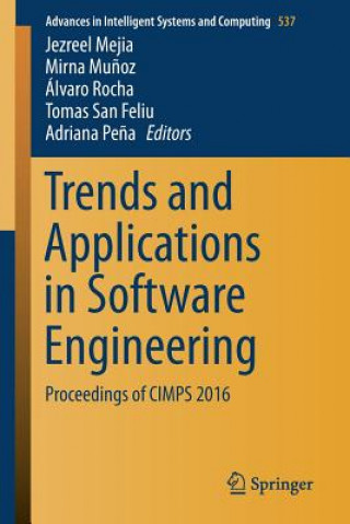 Könyv Trends and Applications in Software Engineering Jezrell Mejia