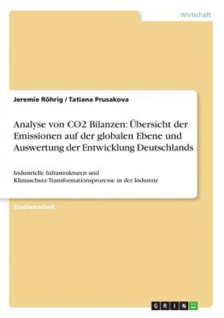 Kniha Analyse von CO2 Bilanzen Jeremie Rohrig