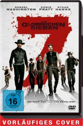 Video Die glorreichen Sieben (2016), 1 DVD, 1 DVD-Video John Refoua