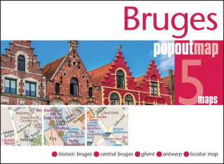 Tiskani izdelki Bruges PopOut Map 