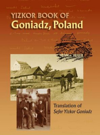 Carte Memorial Book of Goniadz Poland Moshe Shlomo Ben-Meir