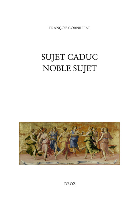 Carte FRE-SUJET CADUC NOBLE SUJET Francois Cornilliat