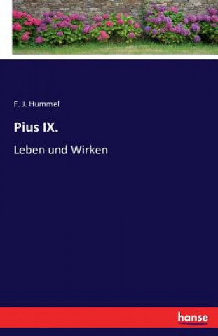 Carte Pius IX. F J Hummel