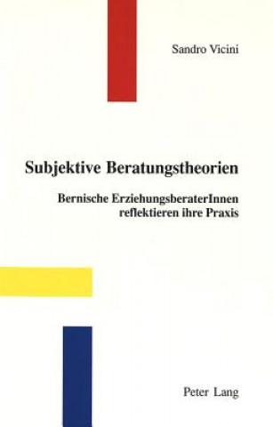 Książka Subjektive Beratungstheorien Sandro Vicini