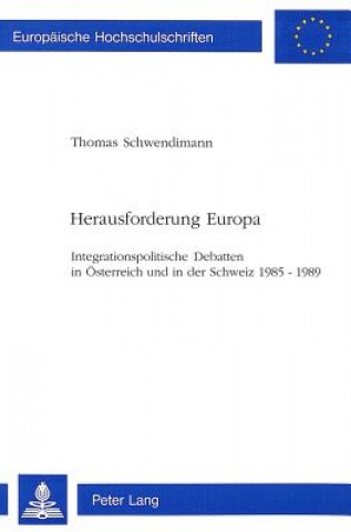 Carte Herausforderung Europa Thomas Schwendimann