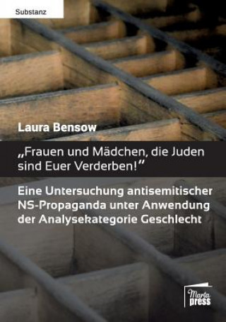Carte "Frauen und Madchen, die Juden sind Euer Verderben! Laura Bensow