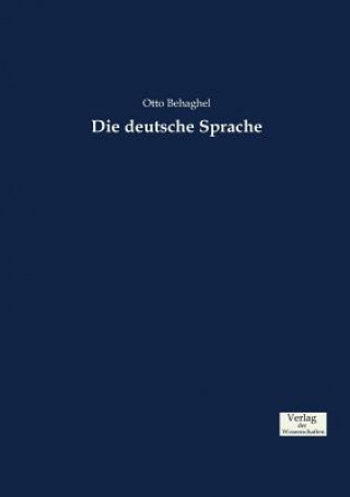 Könyv deutsche Sprache Otto Behaghel