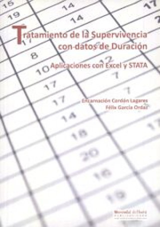 Knjiga Tratamiento de la supervivencia con datos de duración: Aplicaciones con Excel y STATA 
