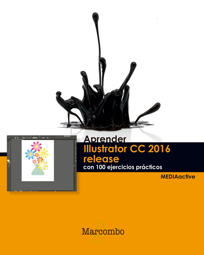 Kniha Aprender Illustrator CC release 2016 con 100 ejercicios prácticos 