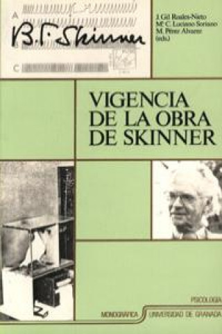 Kniha Vigencia de la obra de Skinner 