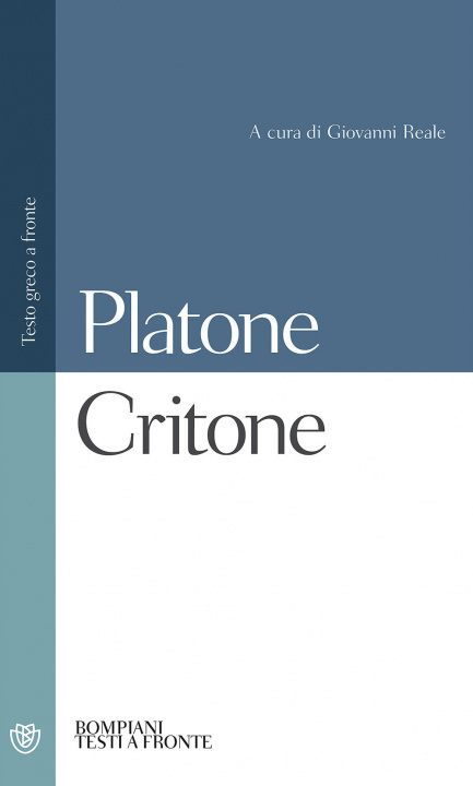 Livre Critone. Testo greco a fronte Platone