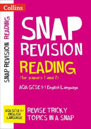 Kniha AQA GCSE 9-1 English Language Reading (Papers 1 & 2) Revision Guide Collins GCSE