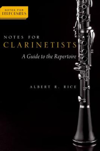 Kniha Notes for Clarinetists Albert Rice
