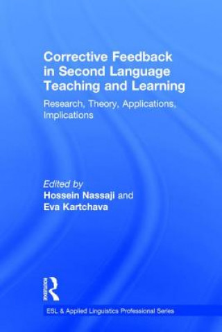Kniha Corrective Feedback in Second Language Teaching and Learning 