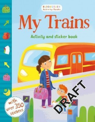 Kniha My Trains Activity and Sticker Book Samantha Meredith