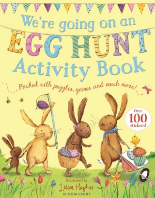 Kniha We're Going on an Egg Hunt Activity Book Laura Hughes