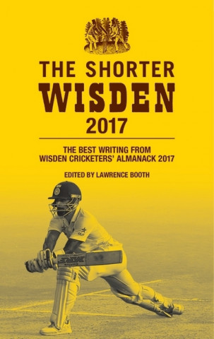 Carte Wisden Cricketers' Almanack 2017 