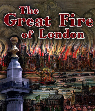 Carte Great Fire of London Clare Lewis