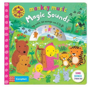 Kniha Monkey Music Magic Sounds Angie Coates