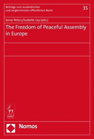 Carte Freedom of Peaceful Assembly in Europe Anne Peters
