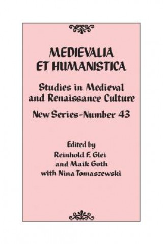 Knjiga Medievalia et Humanistica, No. 43 