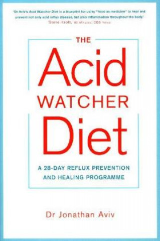 Kniha Acid Watcher Diet Dr Jonathan Aviv