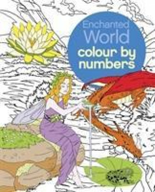 Kniha Enchanted World Colour by Numbers Nathalie (Illustrator) Ortega