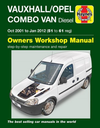 Kniha Vauxhall/Opel Combo Diesel Van (Oct 2001 To Jan 2012) 51 To 61 Martynn Randall