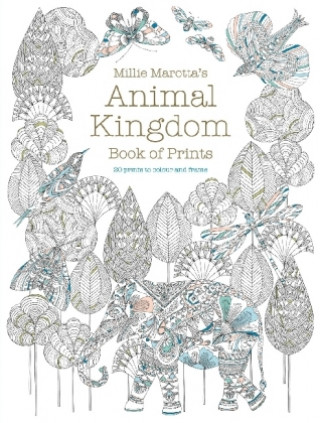 Carte Millie Marotta's Animal Kingdom Book of Prints Millie Marotta