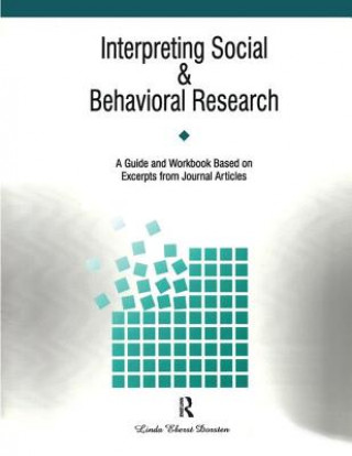 Libro Interpreting Social and Behavioral Research Linda E Dorsten