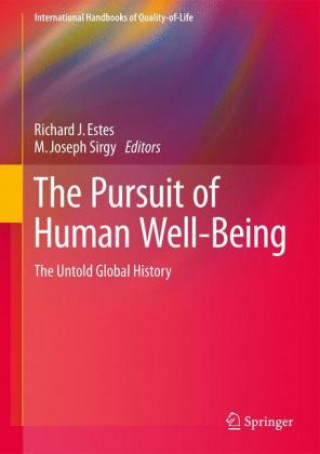 Kniha Pursuit of Human Well-Being Richard J. Estes