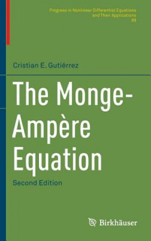 Kniha Monge-Ampere Equation Cristian E. Gutiérrez