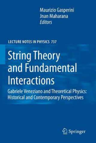 Könyv String Theory and Fundamental Interactions Maurizio Gasperini