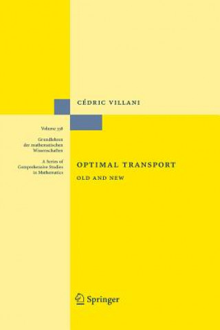 Könyv Optimal Transport Cedric (Universite de Paris VI (Pierre et Marie Curie)) Villani